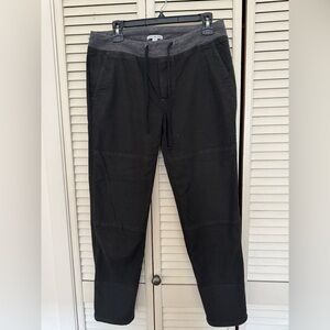 James Perse Black and Gray Joggers